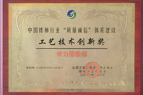 Award for Innovation in Process Technology