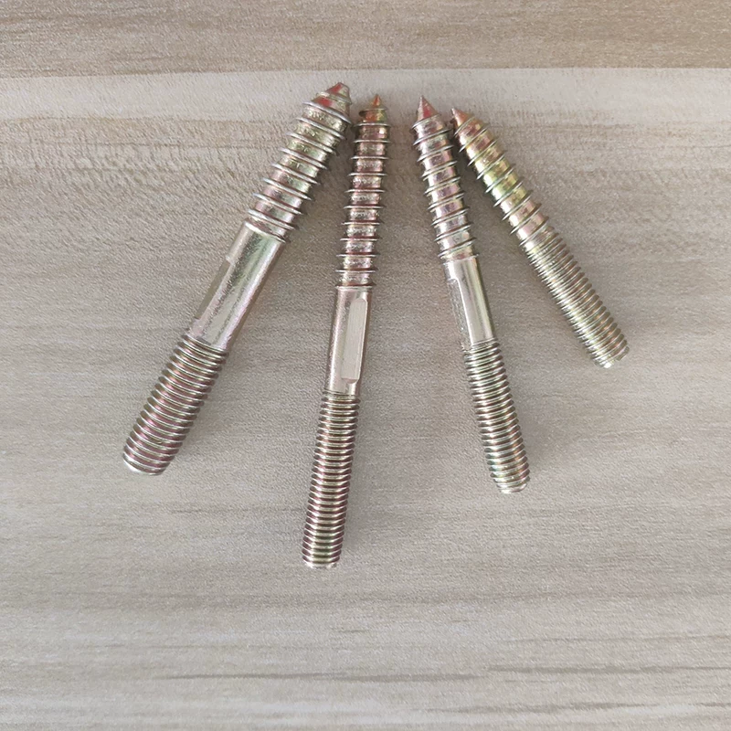 Mounting Hardware: Double-threaded screws